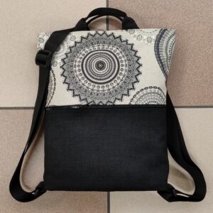 1.7 Zainetto MANDALA NERO