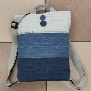 1.9 Zainetto GHIACCIO/BLUETTE e BLU