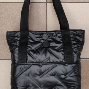 2.3 Borsa grande a spalla TRAPUNTATO NERO