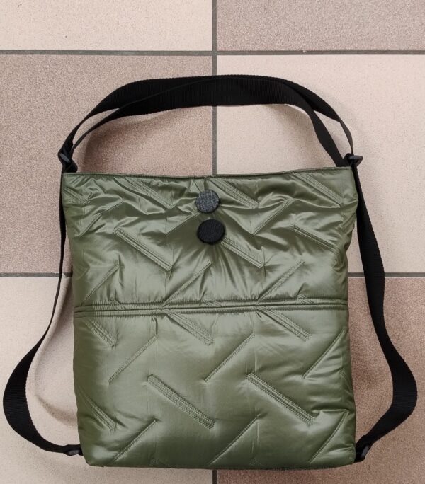 2.4 Borsa trasformabile TRAPUNTATO VERDE