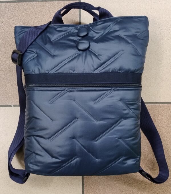 2.95 Zainetto grande TRAPUNTATO BLU