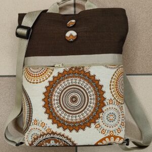 1.5 Zainetto grande MANDALA MARRONE