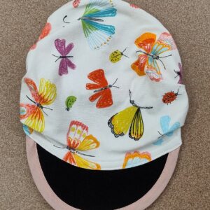 1.1 Fascia baby con visiera FARFALLE COLOR