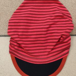 3.15 Fascia bambini con visiera RIGHE FUXIA
