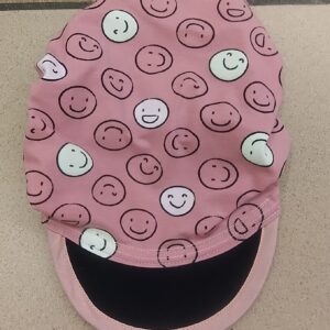 1.6 Fascia bambini con visiera SMILE ROSA